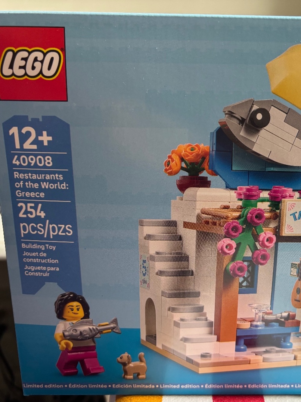 LEGO "Restaurants of the World: Greece" 40908 UNOPENED